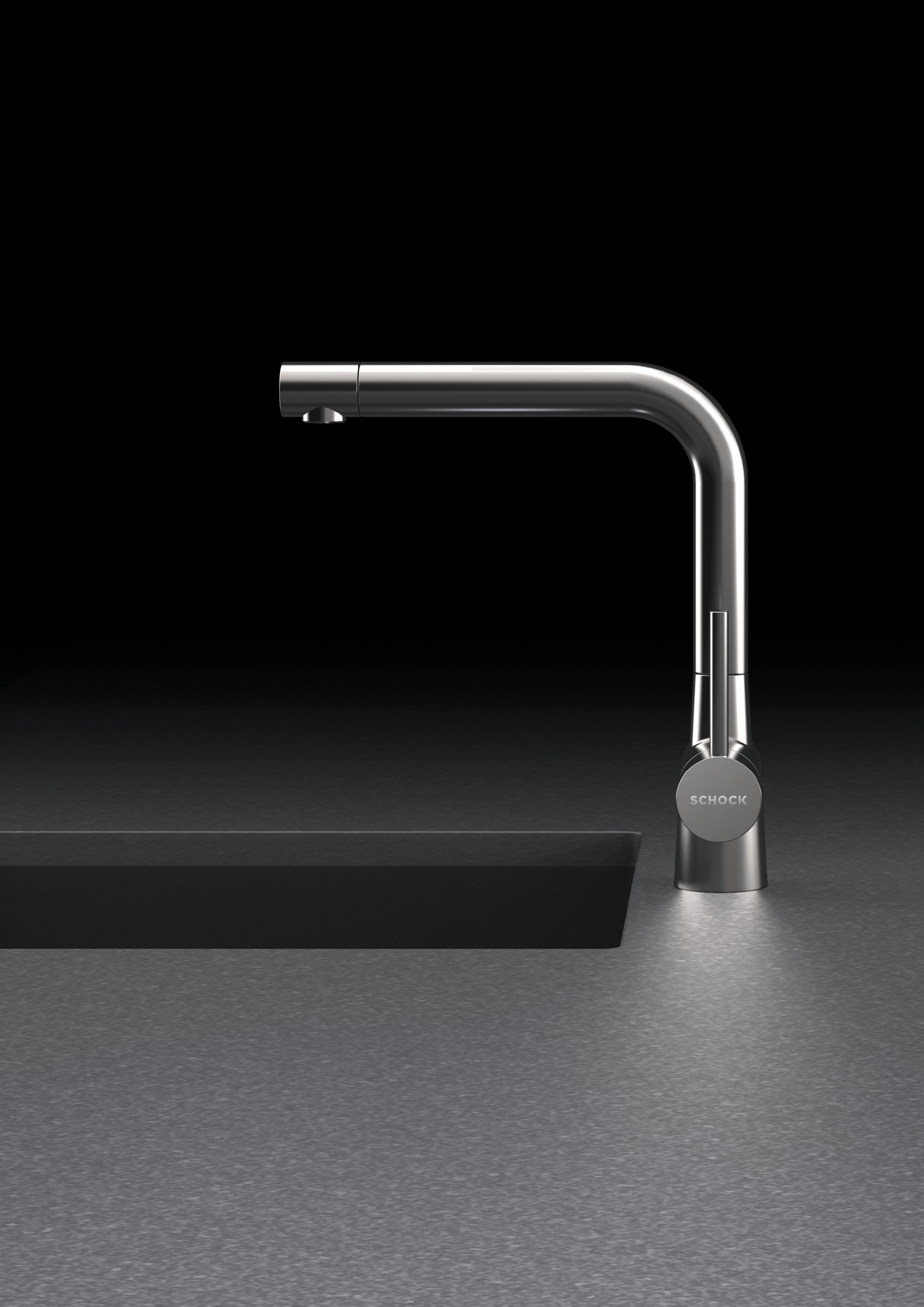 СМЕСИТЕЛ SCHOCK Laios Fix Inox