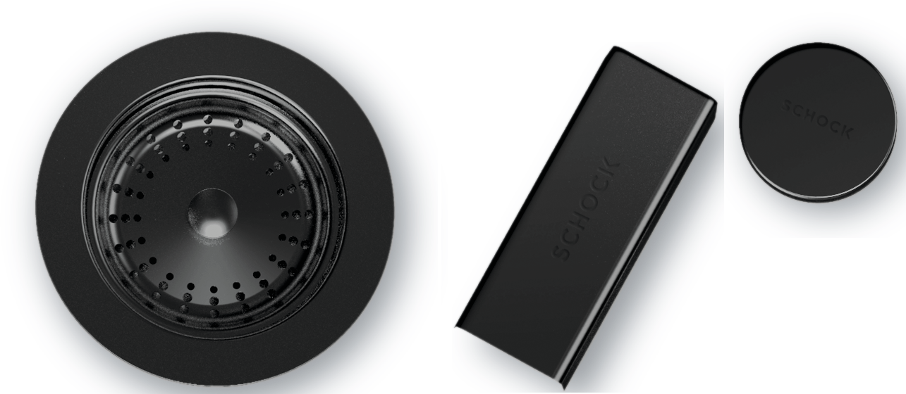 Окомплектовка за сифон SCHOCK Gun Metal