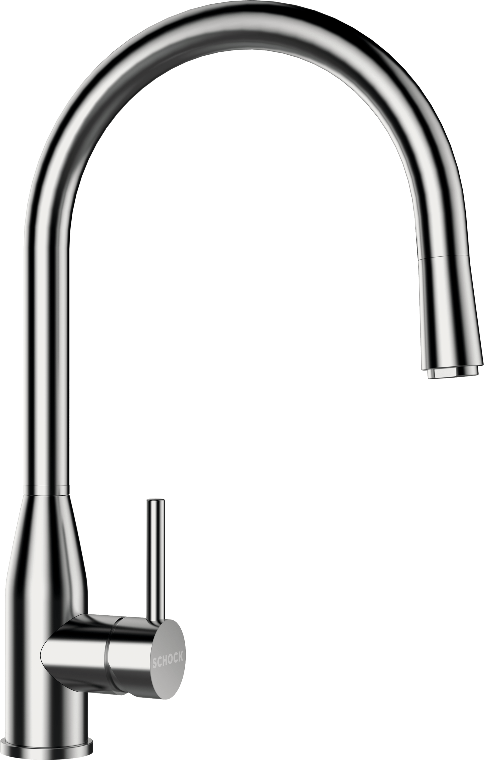 СМЕСИТЕЛ SCHOCK Kavus Pull-out Inox