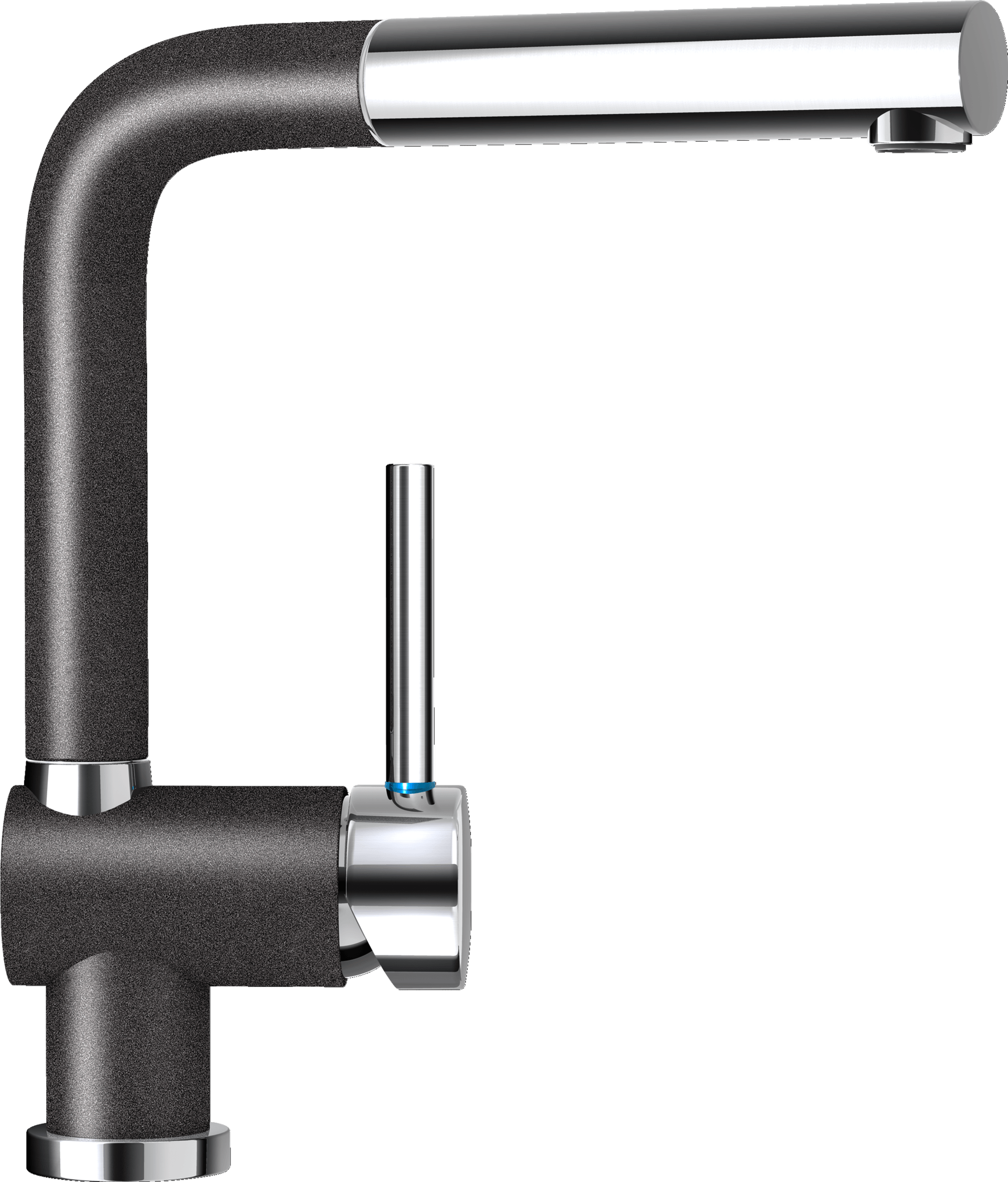 СМЕСИТЕЛ SCHOCK Piega Pull-out Carbonium (90)