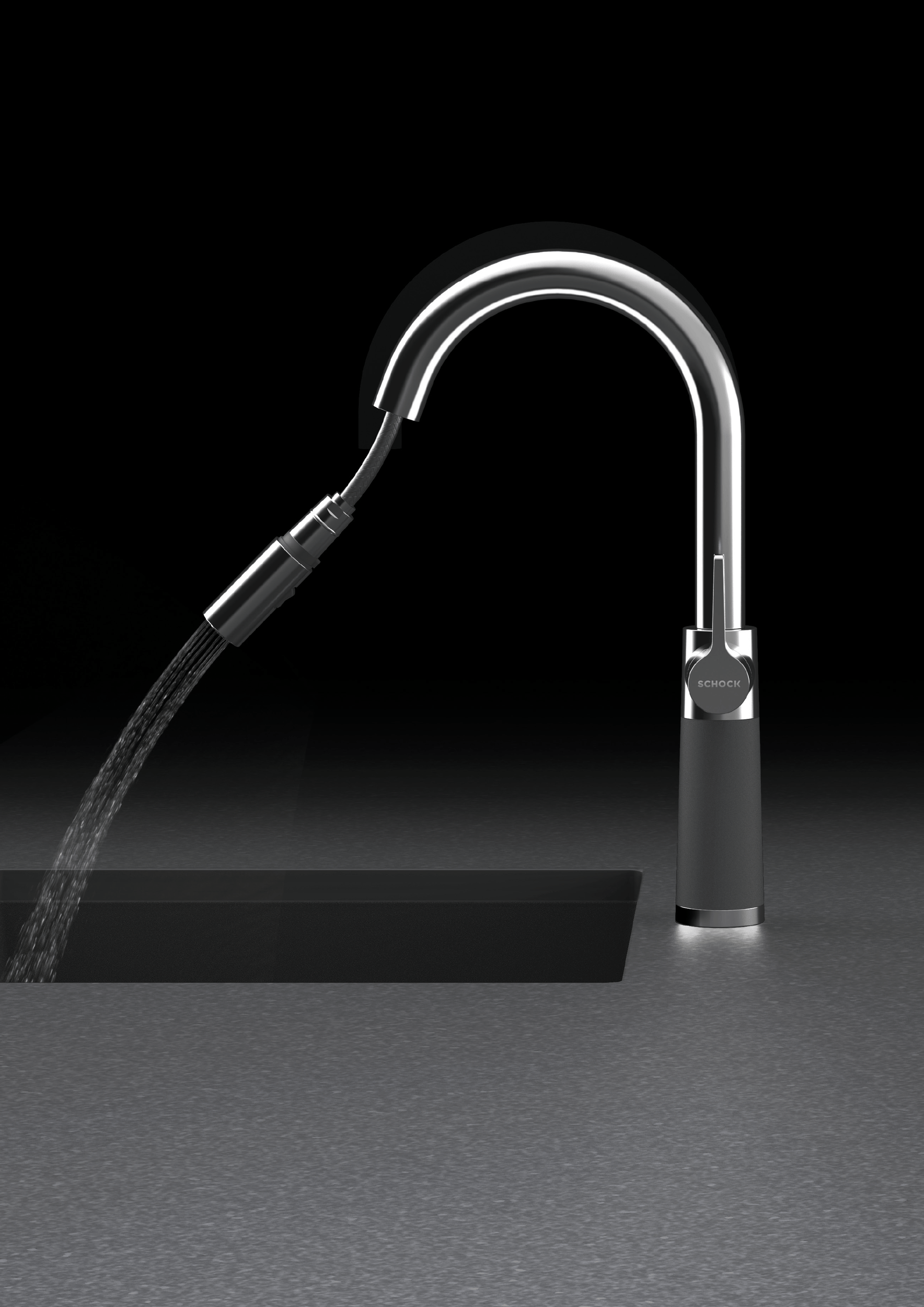 СМЕСИТЕЛ SCHOCK SC 520 Pull-out Cascade (54)