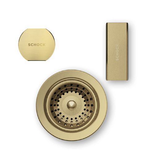 Окомплектовка за сифон SCHOCK White Gold