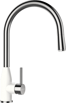 СМЕСИТЕЛ SCHOCK Kavus Pull-out Alpina