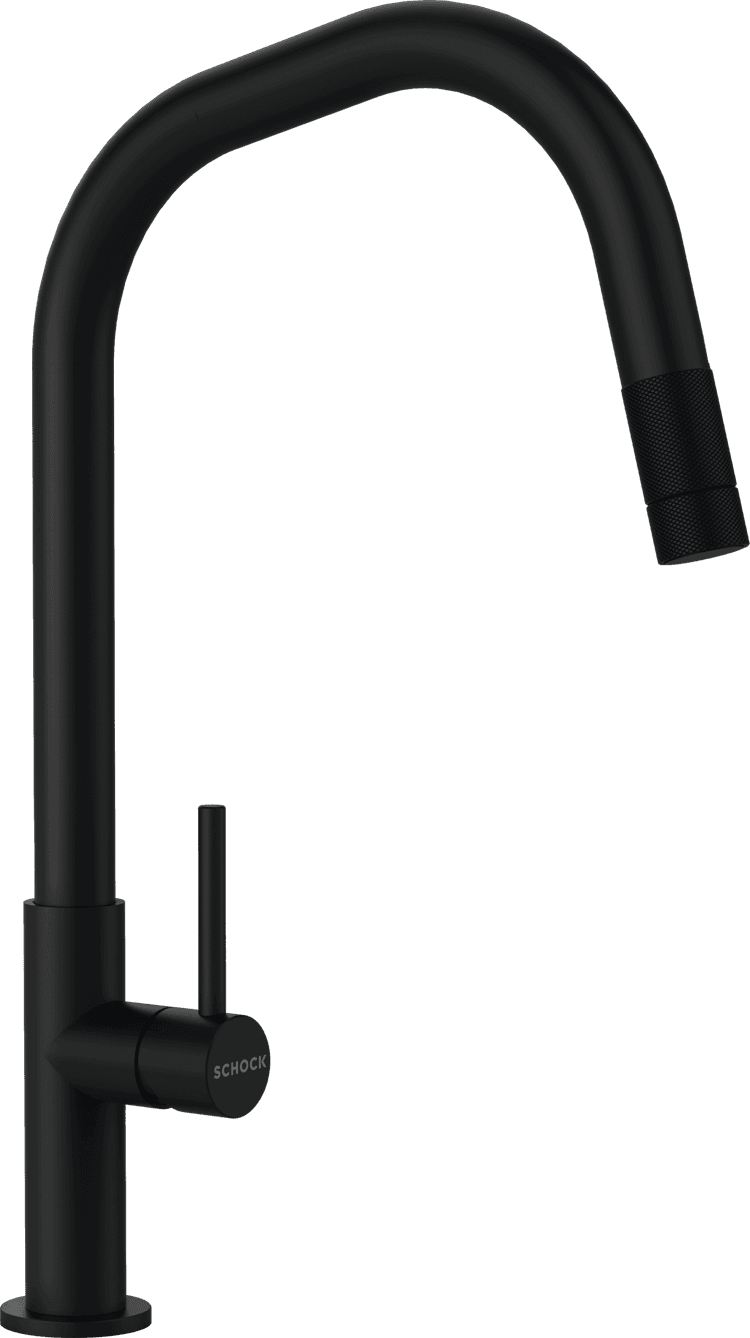 СМЕСИТЕЛ SCHOCK TALINOS PULL OUT BLACK