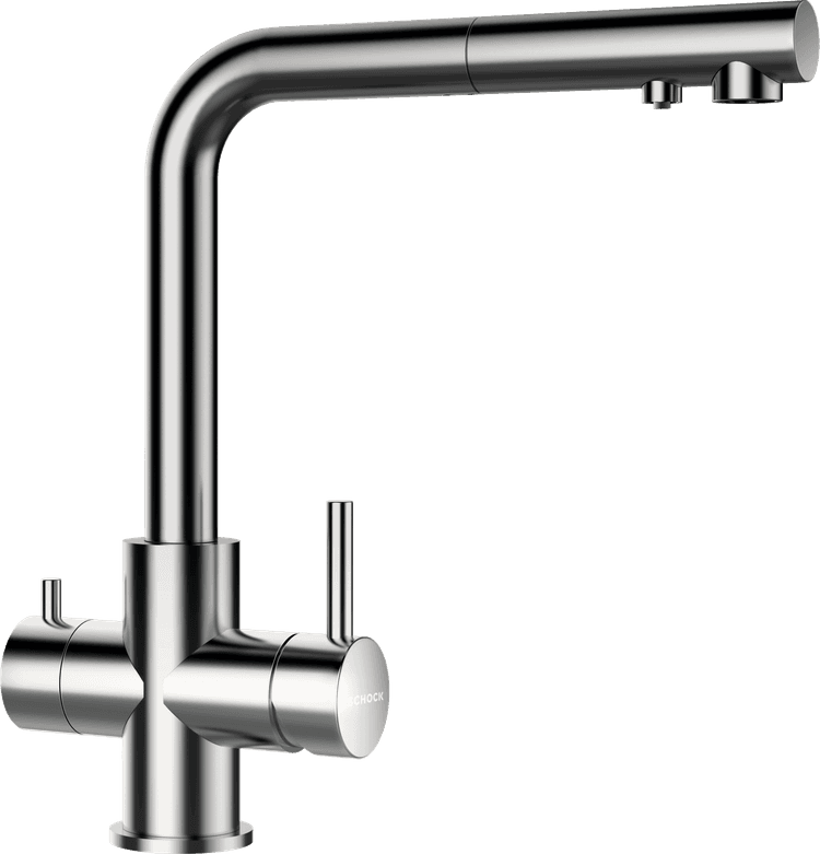 СМЕСИТЕЛ SCHOCK Vitus Pull-out Inox