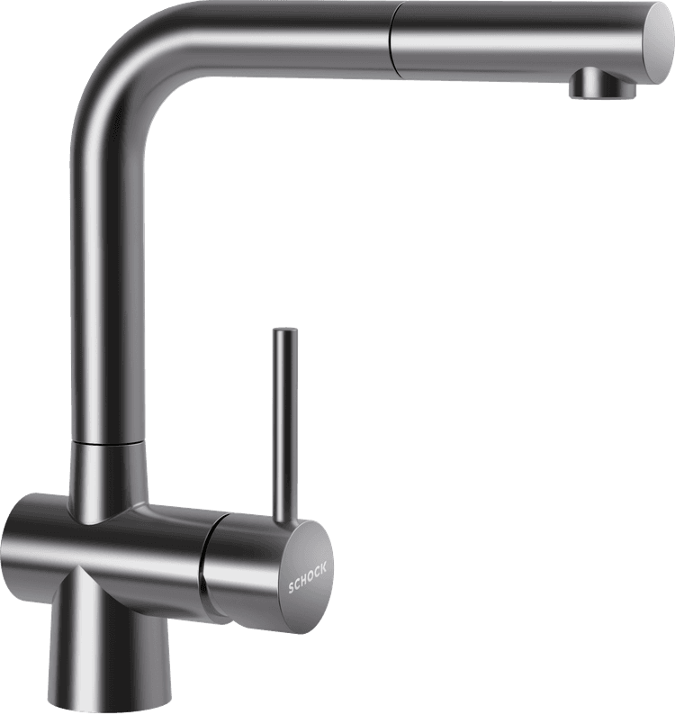 СМЕСИТЕЛ SCHOCK Laios Pull-Out Inox