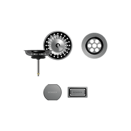 Окомплектовка за сифон SCHOCK Gun Metal