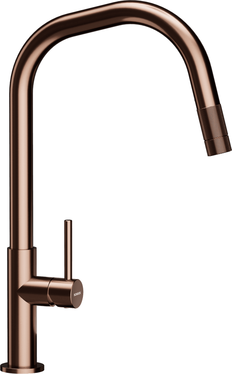 СМЕСИТЕЛ SCHOCK TALINOS PULL OUT COPPER