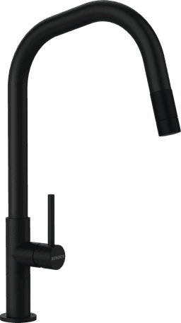 СМЕСИТЕЛ SCHOCK TALINOS PULL OUT BLACK